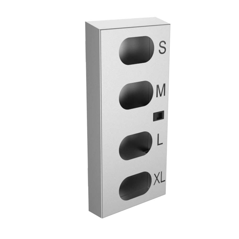 Four Compartment Glove Dispenser