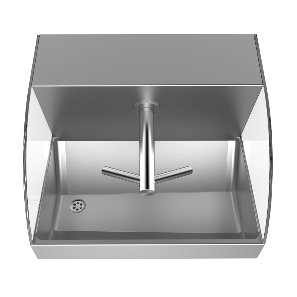 Clinical Stainless Steel Sink Station Featuring The Dyson