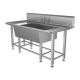 Single Bowl Double Drainer Stainless Steel Belfast Sink