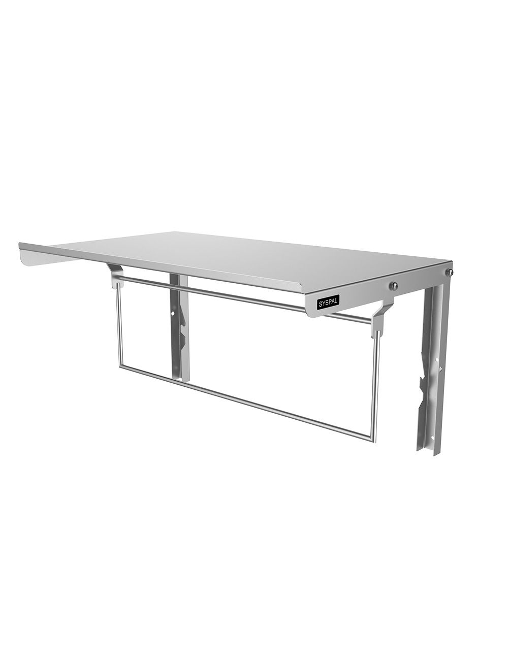 Folding top table mount