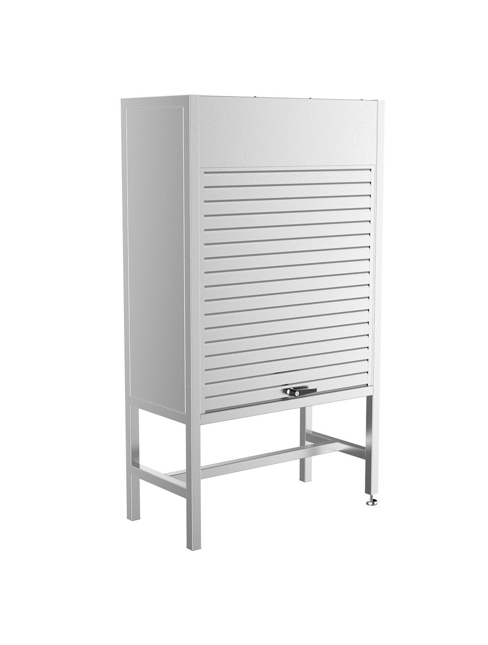 Roller shop door cupboard