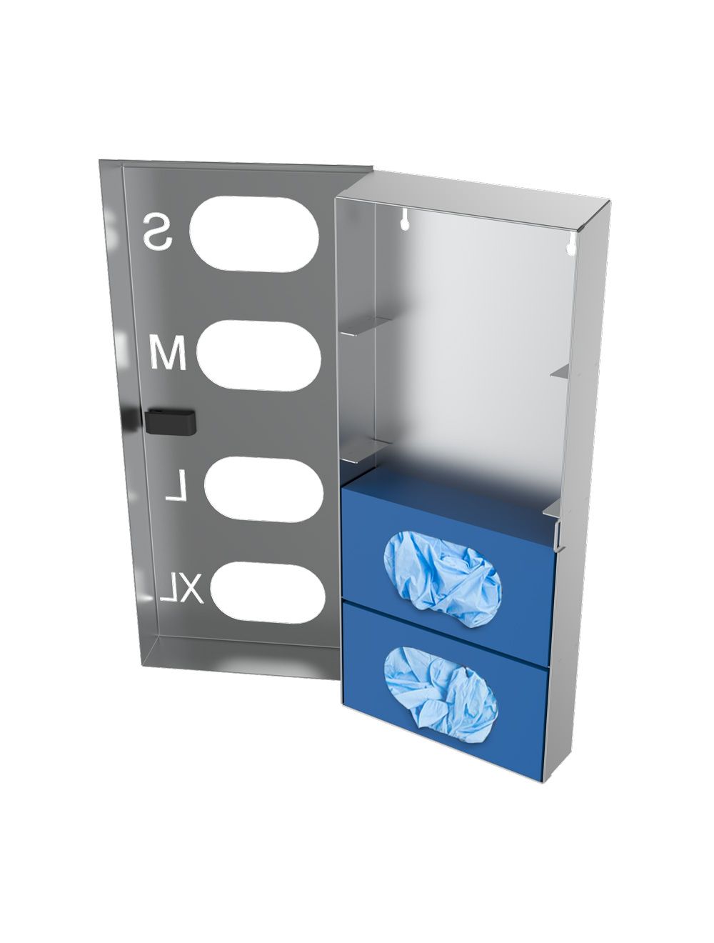 Four Compartment Glove Dispenser