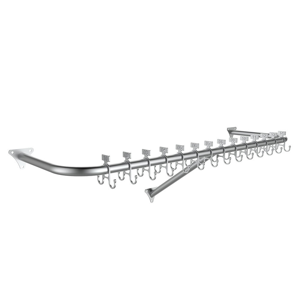 Wall Mounted Coat Rail