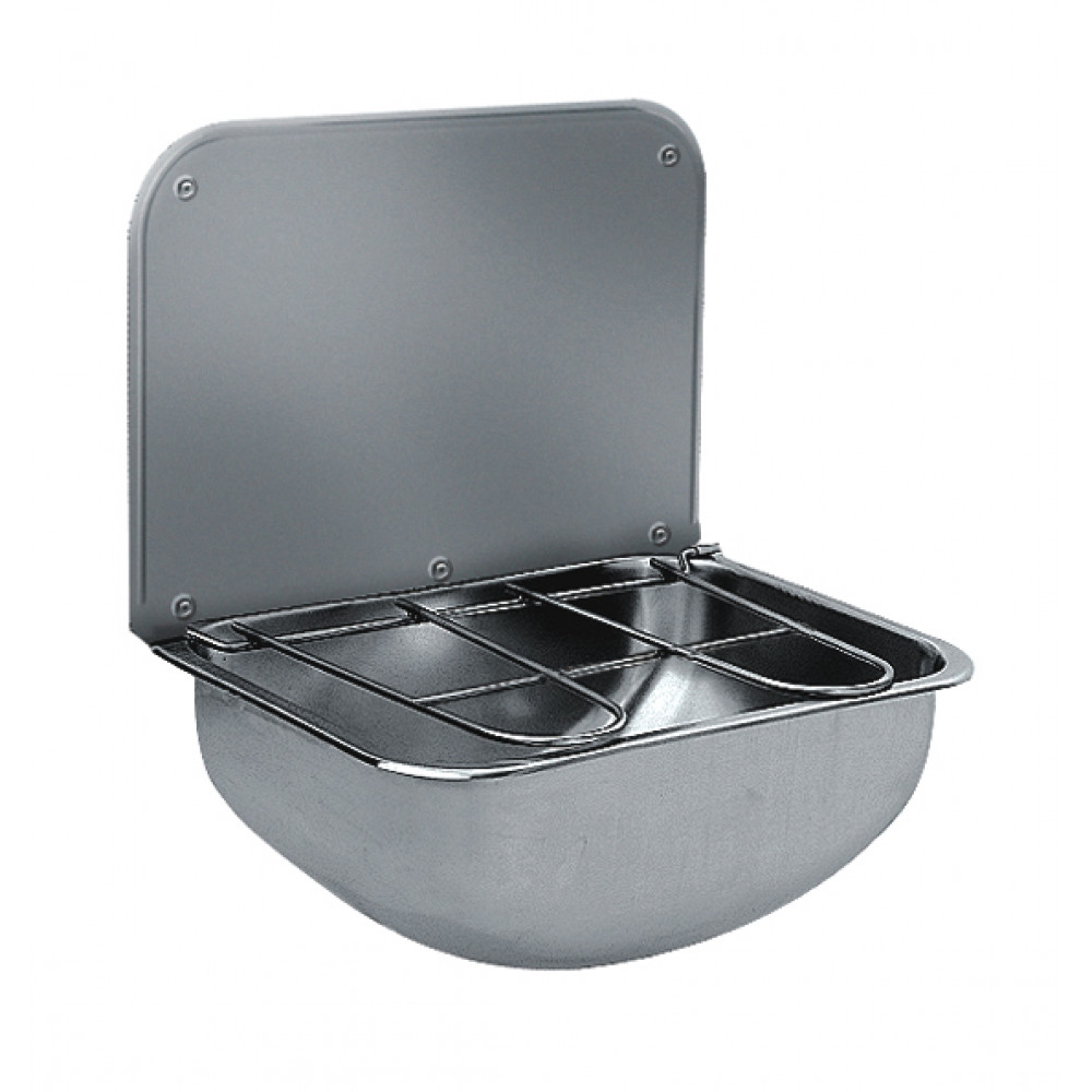 Stainless steel wall mounted mop bucket sink