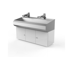 Stainless Steel Sinks Featuring The Dyson Airblade Wash Dry