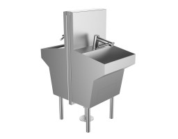 Stainless Steel Sinks Featuring The Dyson Airblade Wash Dry