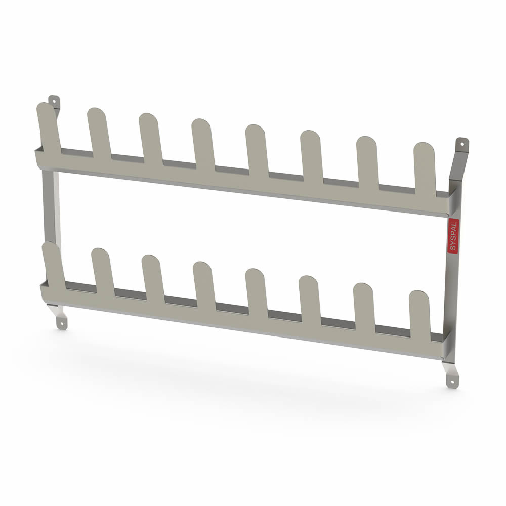 Stainless Steel Wall Mounted Shoe Rack