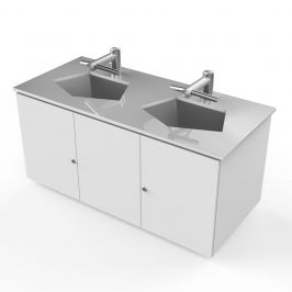 Cinque Undermount Basin with the Dyson Airblade Wash+Dry