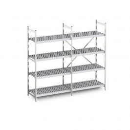 Aluminium Frame with Polymer Shelving