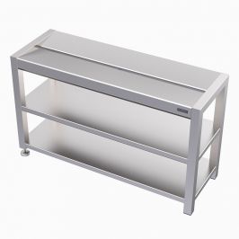 Stainless steel wall mounted shoe rack