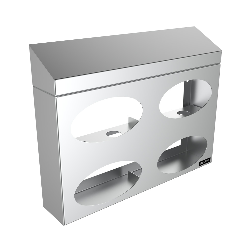 Four Compartment Glove Dispenser