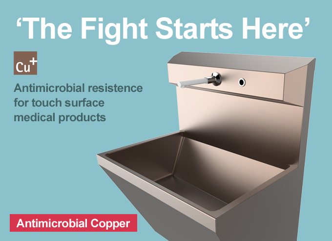 the fight starts here, hygienic copper