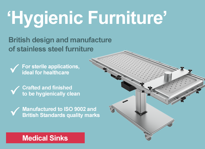 British design and manufacture of stainless steel furniture